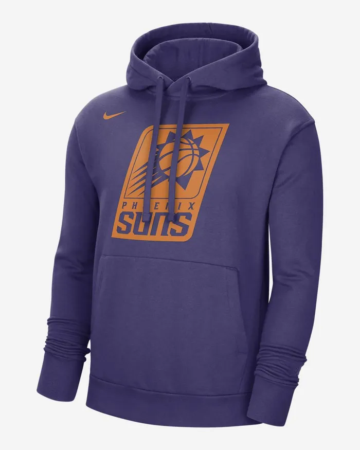 Men Phoenix Suns Essential New Orchid Nike Hoodies And Sweatshirts