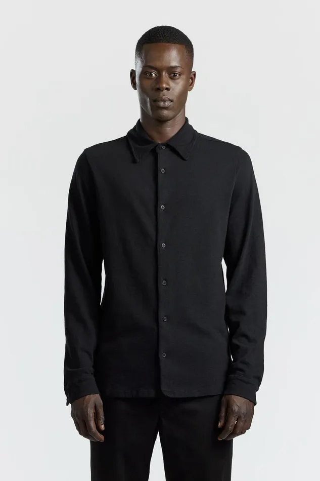 Men Presley Buttondown Jet Black COTTON CITIZEN Shirts