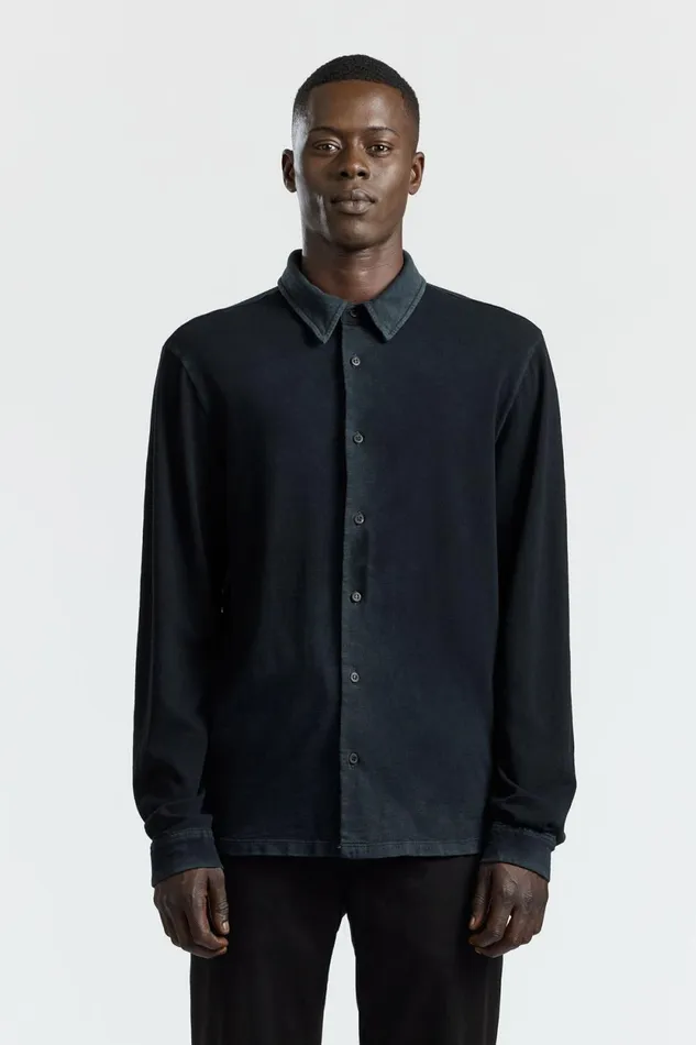 Men Presley Buttondown Vintage Black COTTON CITIZEN Shirts