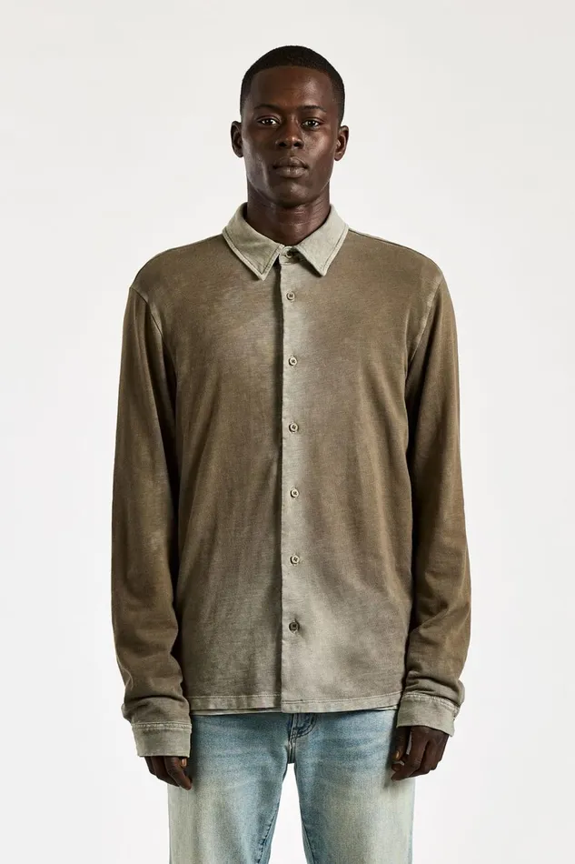 Men Presley Buttondown Vintage Taupe COTTON CITIZEN Shirts