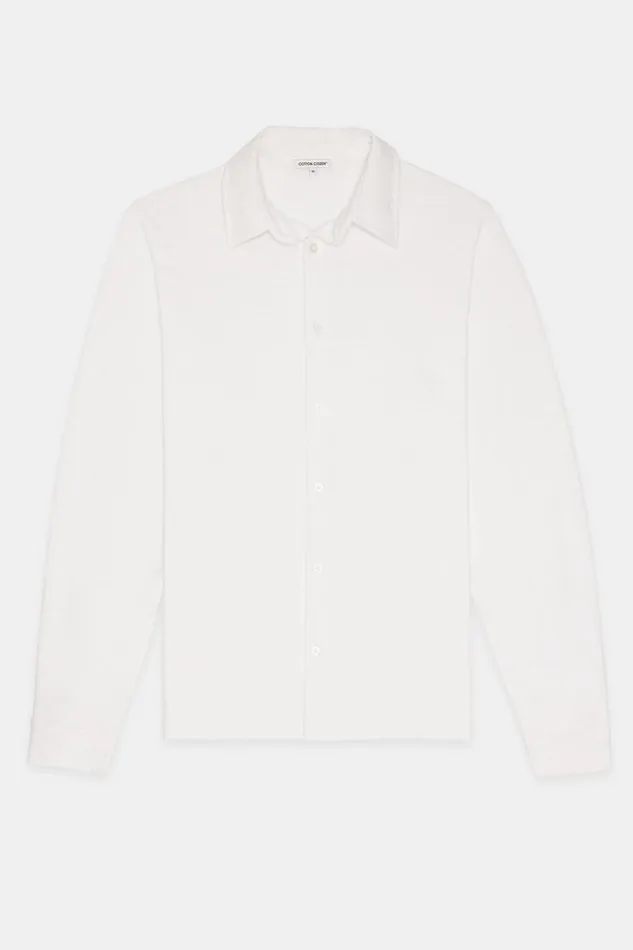 Men Presley Buttondown White COTTON CITIZEN Shirts Men Presley Buttondown White COTTON CITIZEN Shirts