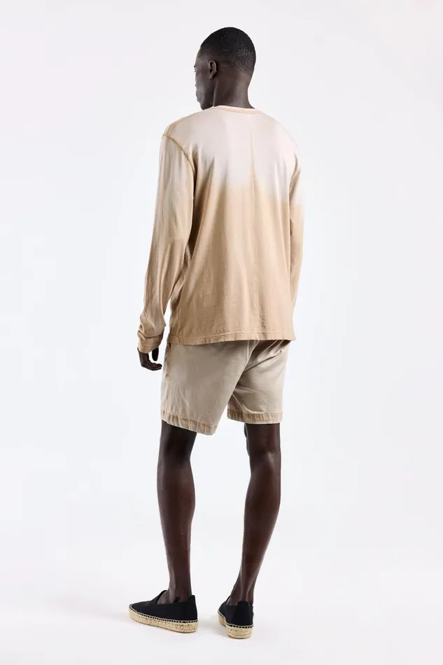 Men Prince Long Sleeve Shirt Beige Cast COTTON CITIZEN Shirts