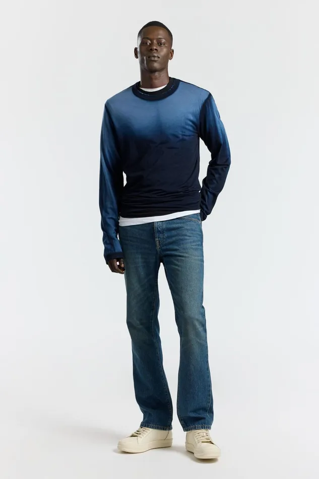 Men Prince Long Sleeve Shirt Navy Cast COTTON CITIZEN Shirts Men Prince Long Sleeve Shirt Navy Cast COTTON CITIZEN Shirts