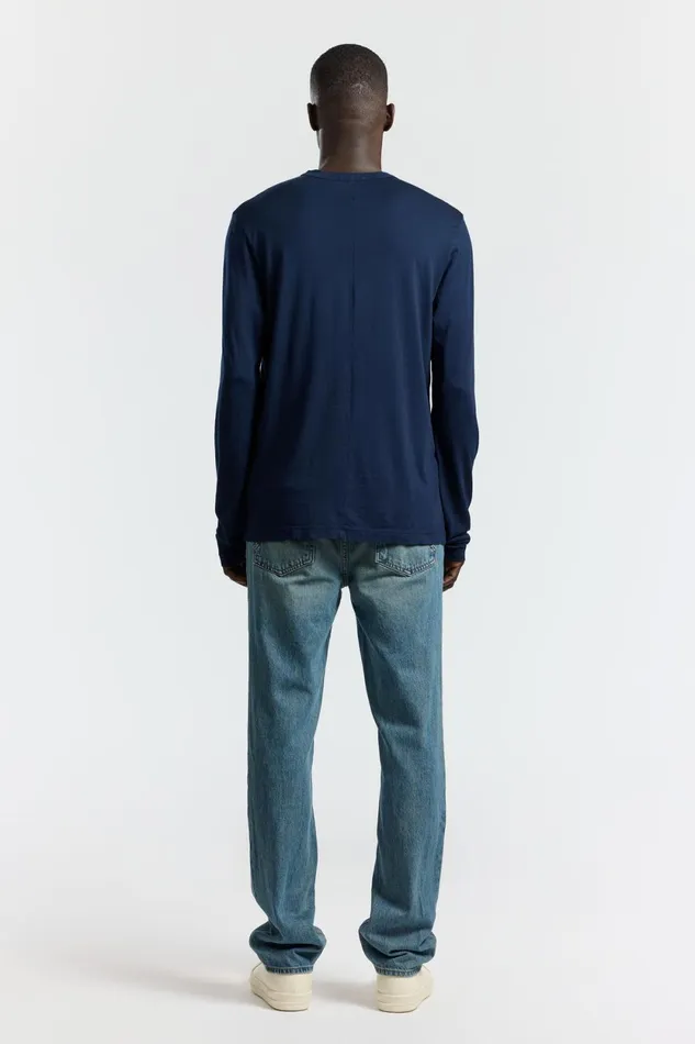Men Prince Long Sleeve Shirt Super Navy COTTON CITIZEN Shirts Men Prince Long Sleeve Shirt Super Navy COTTON CITIZEN Shirts