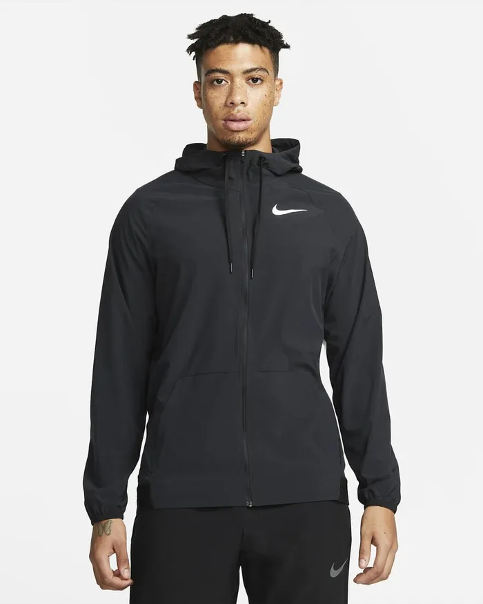 Men Pro DriFit Flex Vent Max Blackblackwhite Nike Jackets