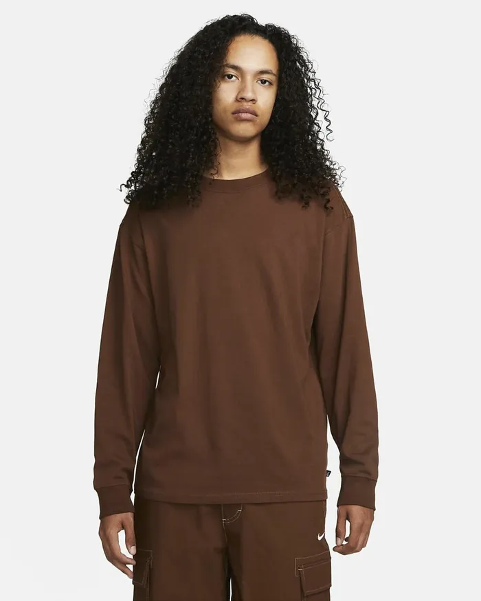 Men Sb Brown Nike Tops And TShirts