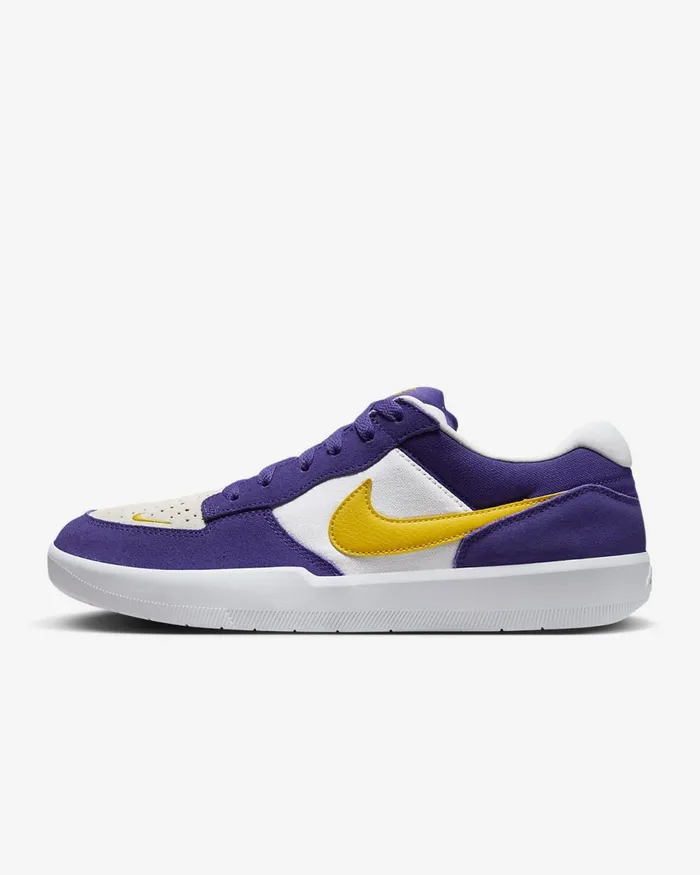 Men Sb Force 58 Court Purplewhitewhiteamarillo Nike Skateboarding