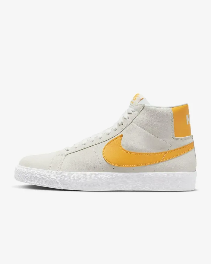 Men Sb Zoom Blazer Mid Summit Whitesummit Whitewhitelaser Orange Nike Skateboarding