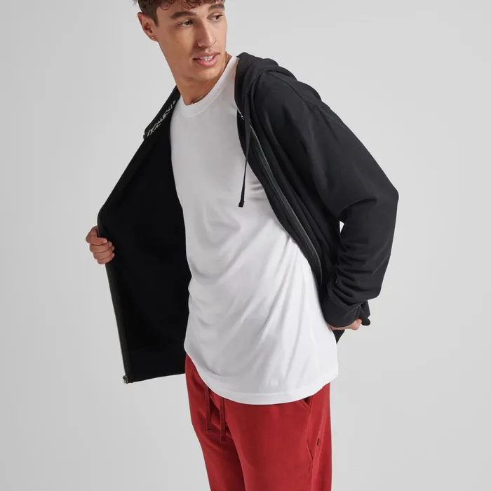 Men Shelter Zip Hoodie With Butter Blend Black Stance Sweatshirts and Hoodies Men Shelter Zip Hoodie With Butter Blend Black Stance Sweatshirts and Hoodies