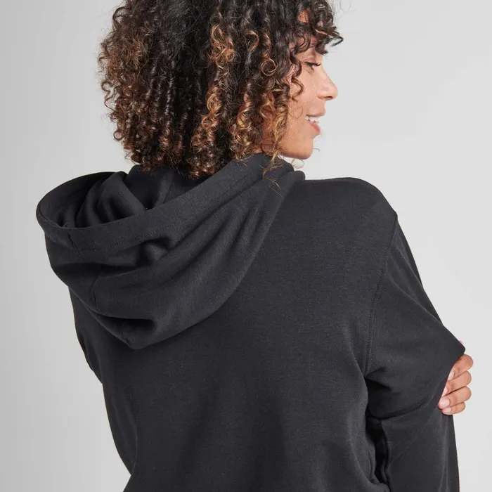 Men Shelter Zip Hoodie With Butter Blend Black Stance Sweatshirts and Hoodies
