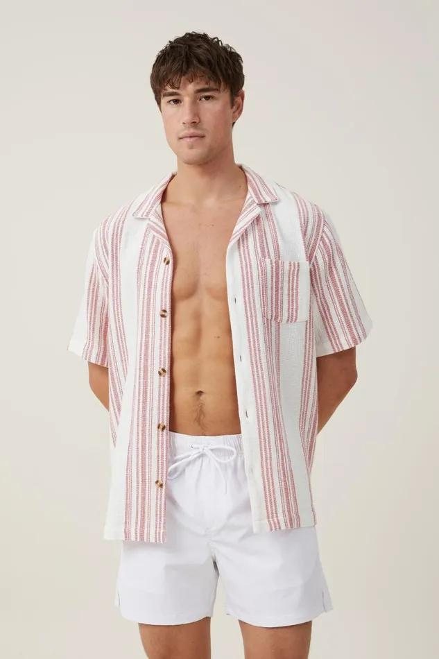 Men Shorts Cotton On Stretch Swim Short White