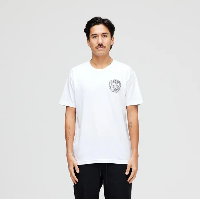 Men Sock It To Me TShirt White Stance Graphics