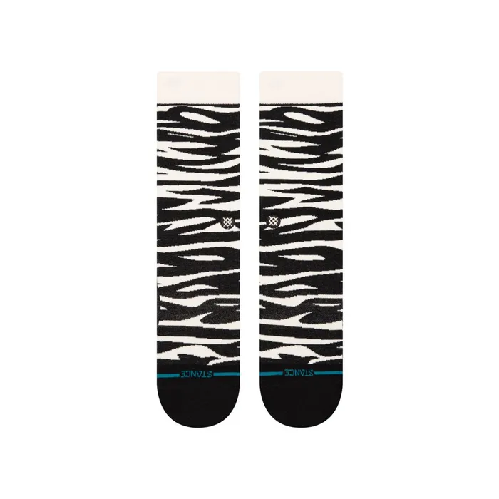 Men Spike Crew Socks Blackwhite Stance Crew