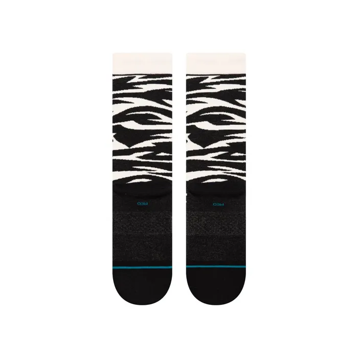 Men Spike Crew Socks Blackwhite Stance Crew