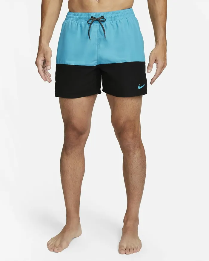 Men Split Black Nike Shorts