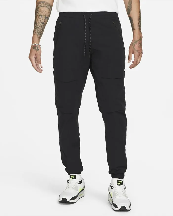 Men Sportswear Air Max Blackblackwhite Nike Trousers And Tights