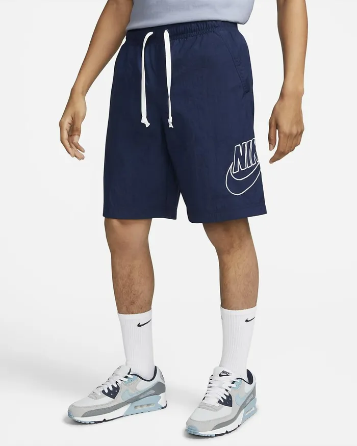 Men Sportswear Alumni Midnight Navywhite Nike Shorts