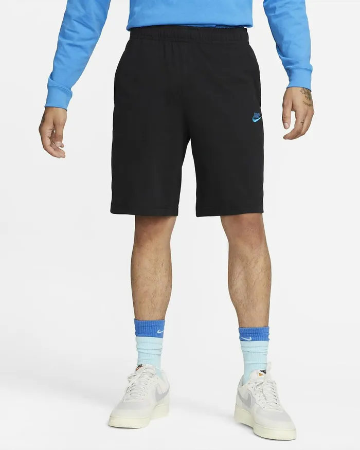 Men Sportswear Club Blackphoto Blue Nike Shorts
