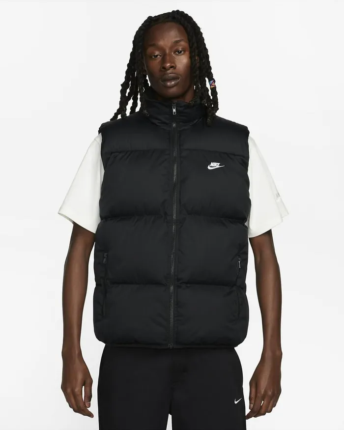 Men Sportswear Club Primaloft Blackwhite Nike Jackets