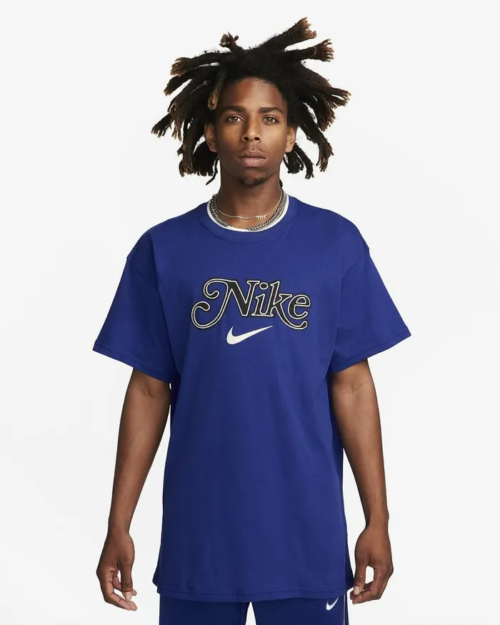 Men Sportswear Deep Royal Blue Nike Tops And TShirts