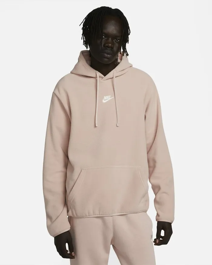 Men Sportswear Pink Oxford Nike Hoodies And Sweatshirts