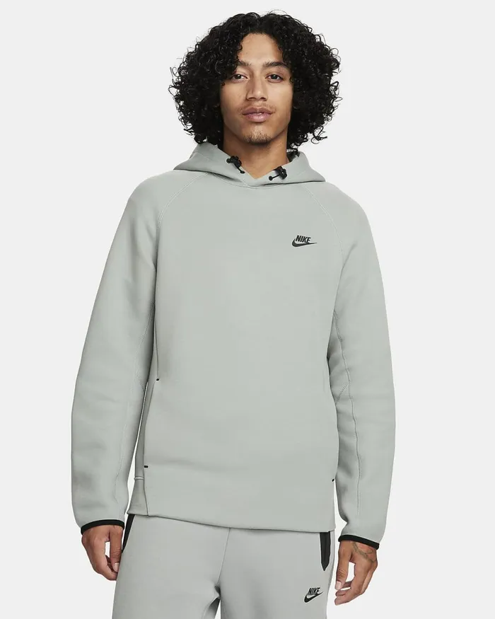 Men Sportswear Tech Fleece Mica Greenblack Nike Hoodies And Sweatshirts