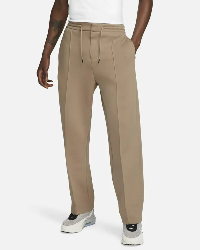 Men Sportswear Tech Fleece ReImagined Khaki Nike Trousers And Tights