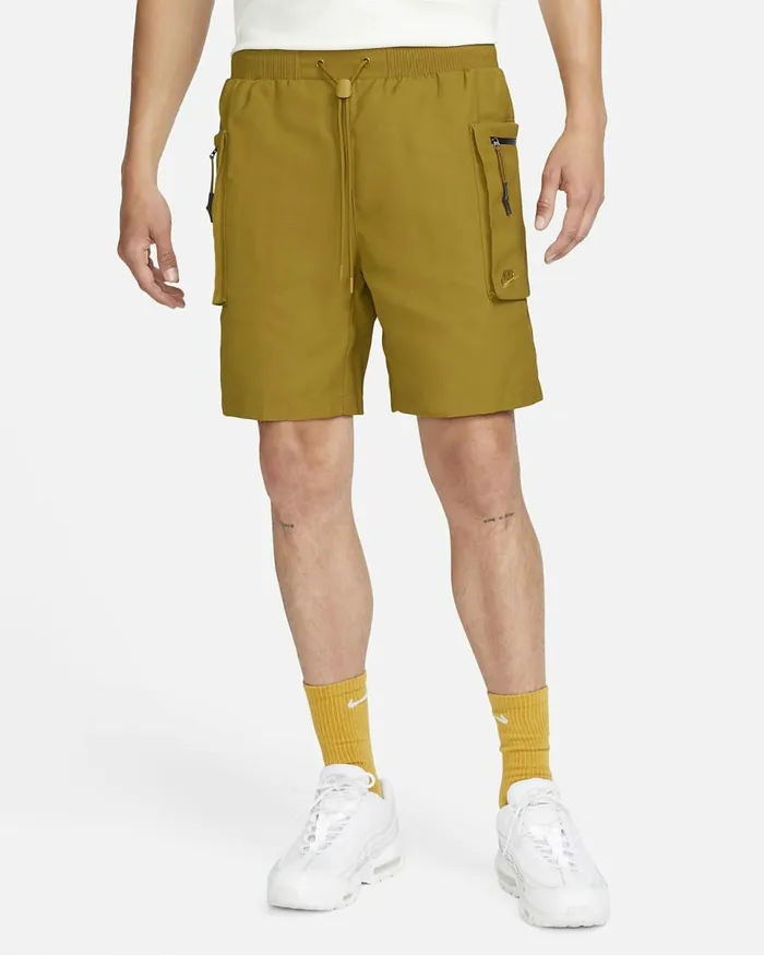 Men Sportswear Tech Pack Bronzineblackbronzine Nike Shorts