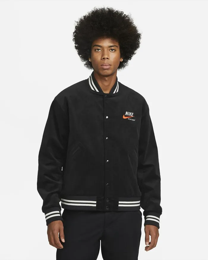 Men Sportswear Trend Blacksailuniversity Gold Nike Jackets