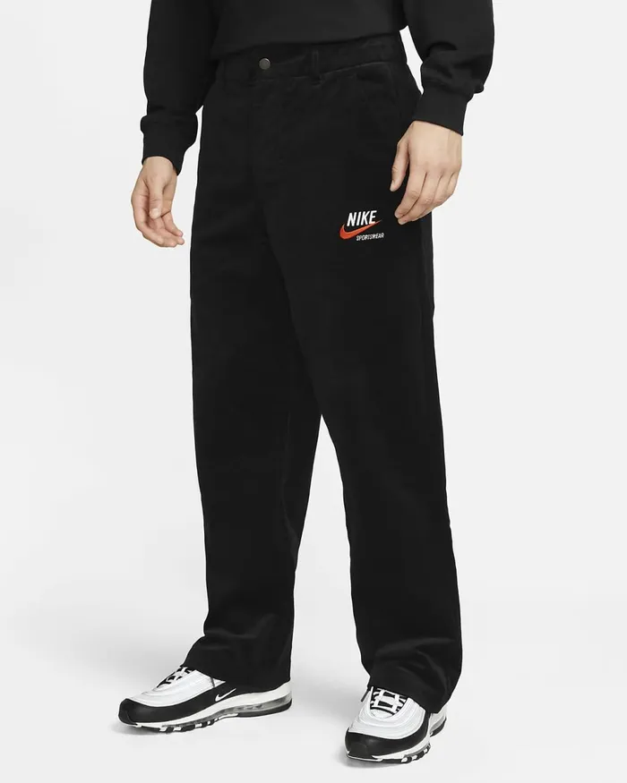 Men Sportswear Trend Blackteam Orangeuniversity Gold Nike Trousers And Tights