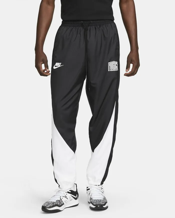 Men Starting 5 Blackwhiteblackwhite Nike Trousers And Tights