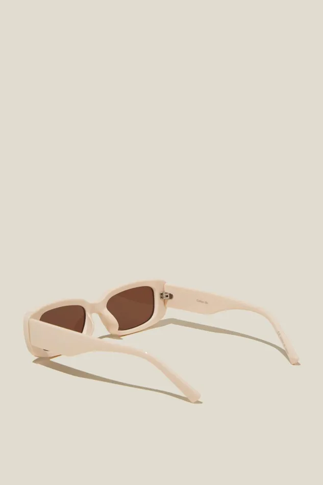 Men Sunglasses Cotton On Headliner Sunglasses Bonebrown