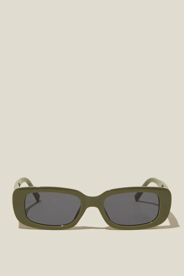 Men Sunglasses Cotton On Headliner Sunglasses Khakiblack
