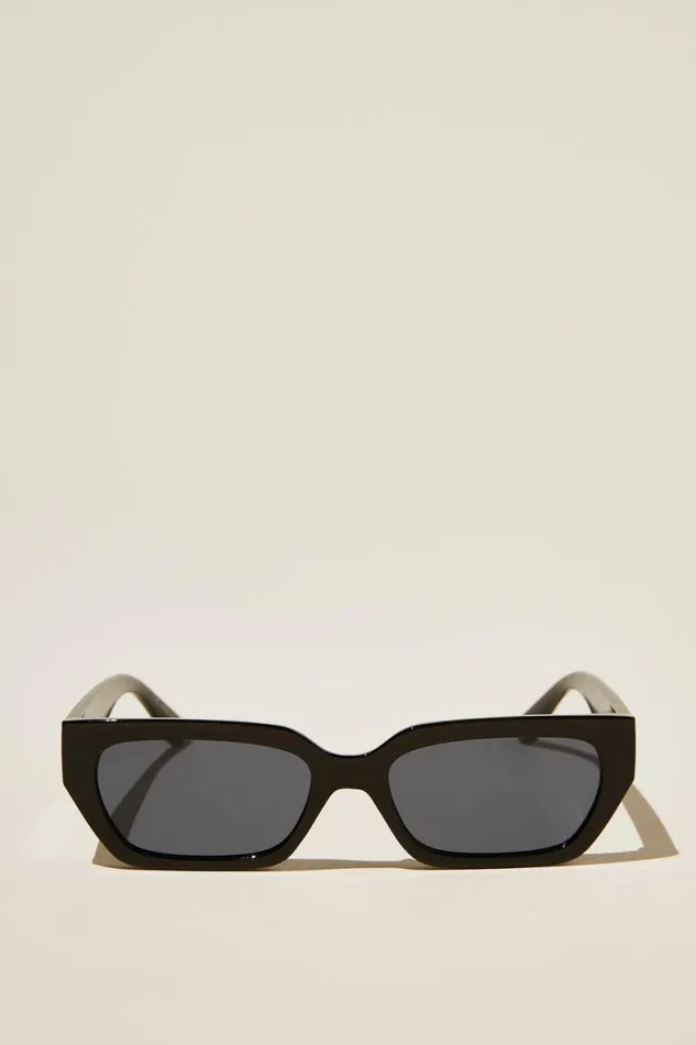 Men Sunglasses Cotton On The Razor Sunglasses Black Smoke