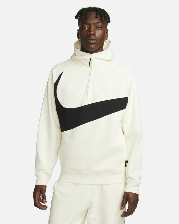 Men Swoosh Coconut Milkblackcoconut Milk Nike Hoodies And Sweatshirts