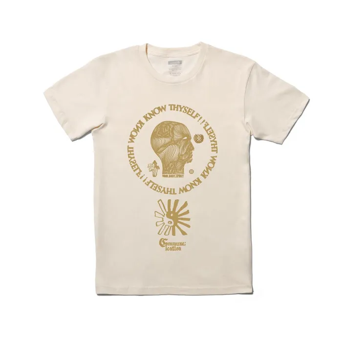 Men Terrain Short Sleeve TShirt Vintagewhite Stance TShirts