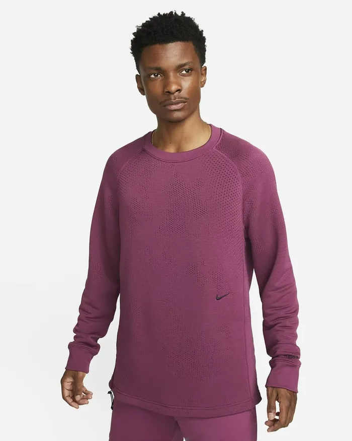 Men ThermaFit Adv APS Rosewoodblack Nike Hoodies And Sweatshirts