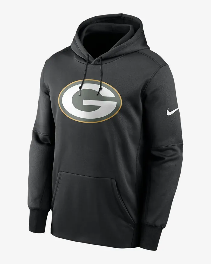 Men Therma Prime Logo Nfl Green Bay Packers Fir Nike Hoodies And Sweatshirts