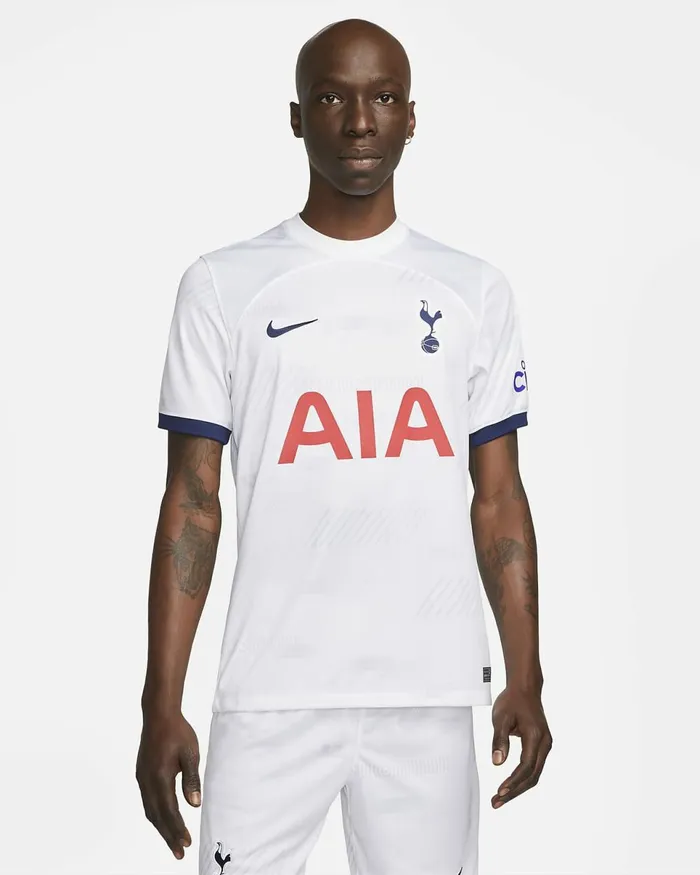 Men Tottenham Hotspur 202324 Stadium Home Whitebinary Blue Nike Tops And TShirts Men Tottenham Hotspur 202324 Stadium Home Whitebinary Blue Nike Tops And TShirts