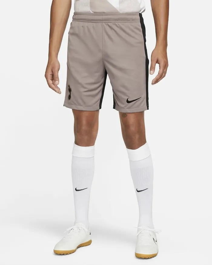 Men Tottenham Hotspur 202324 Stadium Third Taupe Hazeblack Nike Shorts