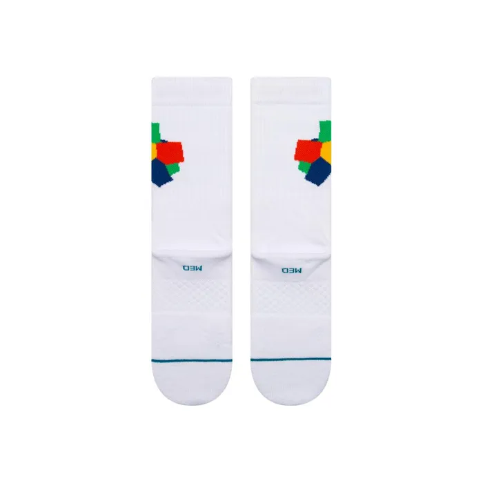 Men Willy Wonka By Jay Howell Crew Socks Everlasting 8211 White Stance Crew