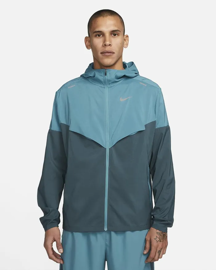 Men Windrunner Mineral Tealfaded Spruce Nike Jackets
