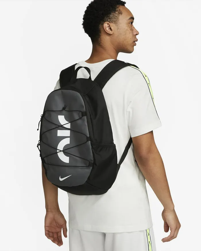 MenWomen Air Blackiron Greywhite Nike Bags And Backpacks