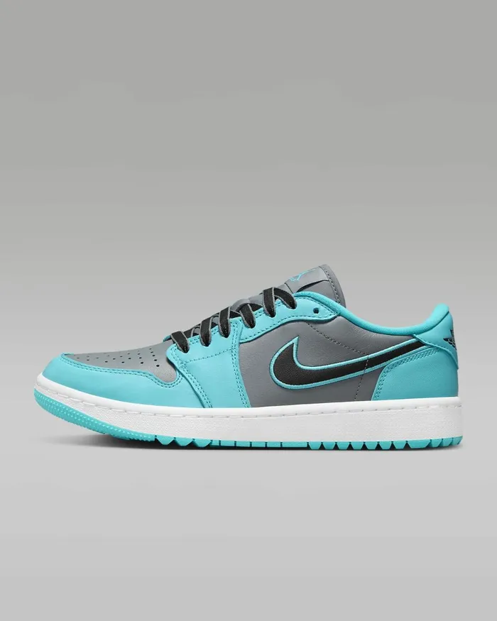 MenWomen Air Jordan 1 Low G Cool Greygamma Blueblack Nike Jordan