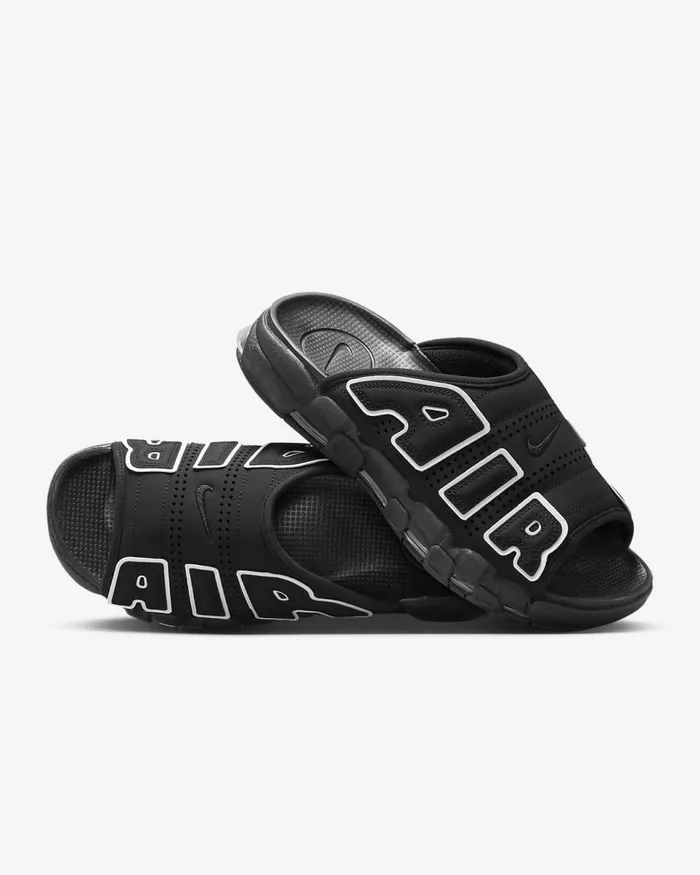 MenWomen Air More Uptempo Blackblackclearwhite Nike Lifestyle