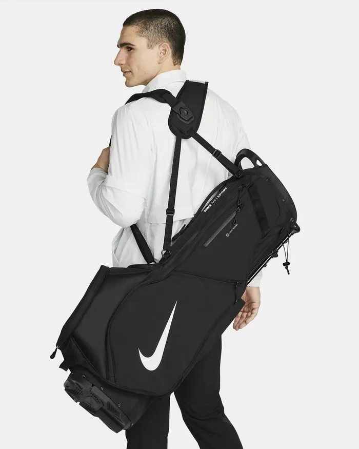 MenWomen Air Sport 2 Blackblackwhite Nike Bags And Backpacks