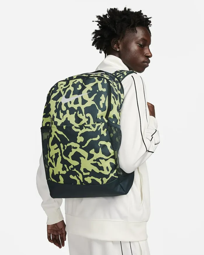 MenWomen Brasilia Deep Junglelight Lemon Twistwhite Nike Bags And Backpacks