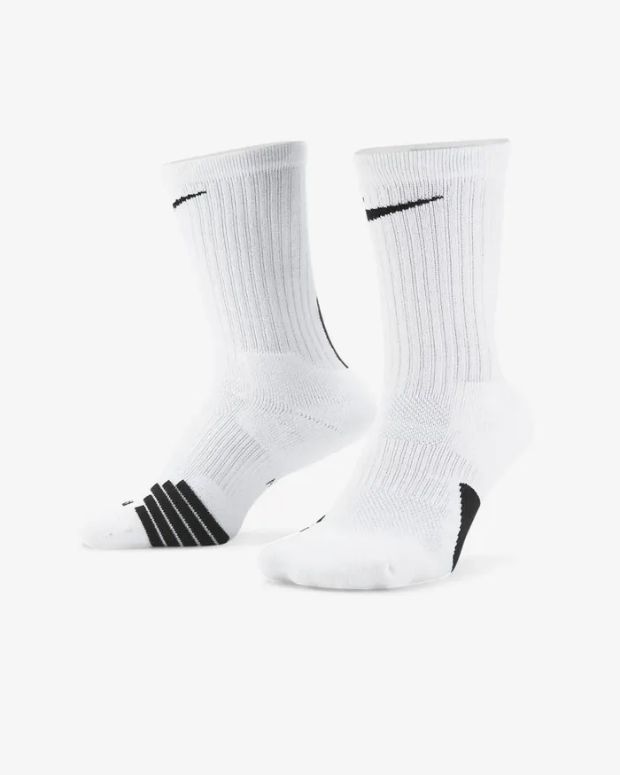 MenWomen Elite Crew Whiteblackblack Nike Socks