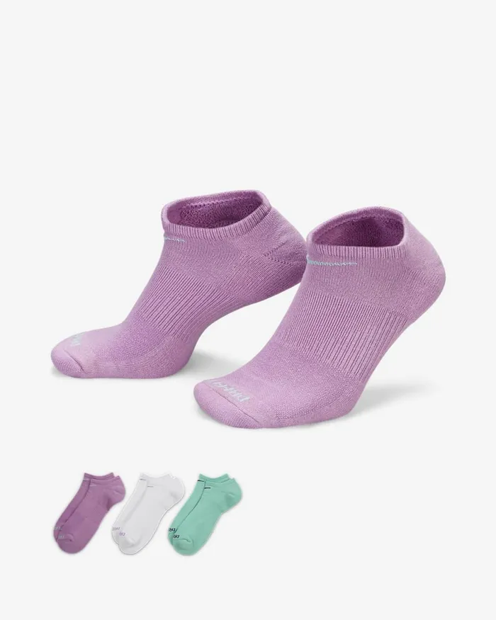 MenWomen Everyday Plus Cushion Multicolour Nike Socks