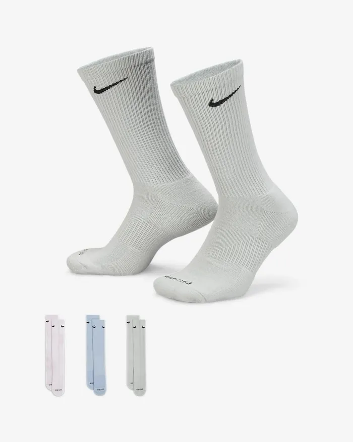 MenWomen Everyday Plus Multicolour Nike Socks